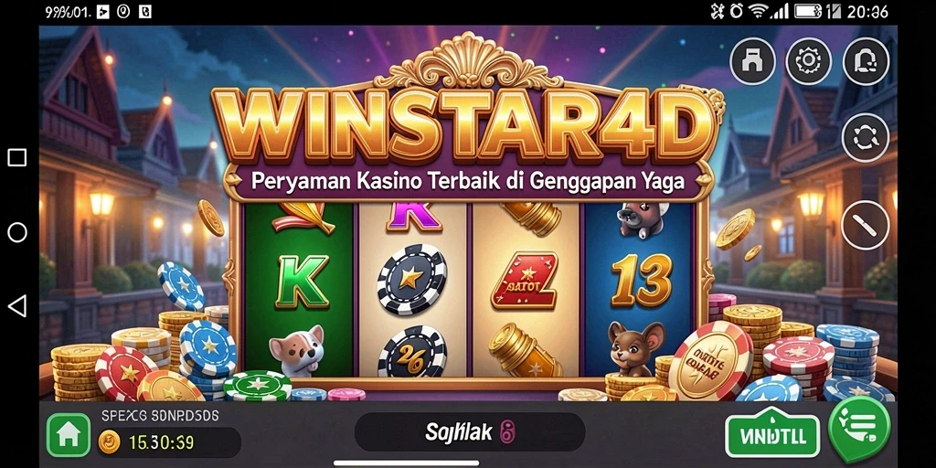Tampilan gameplay Kasino yang memukau dan menarik perhatian.